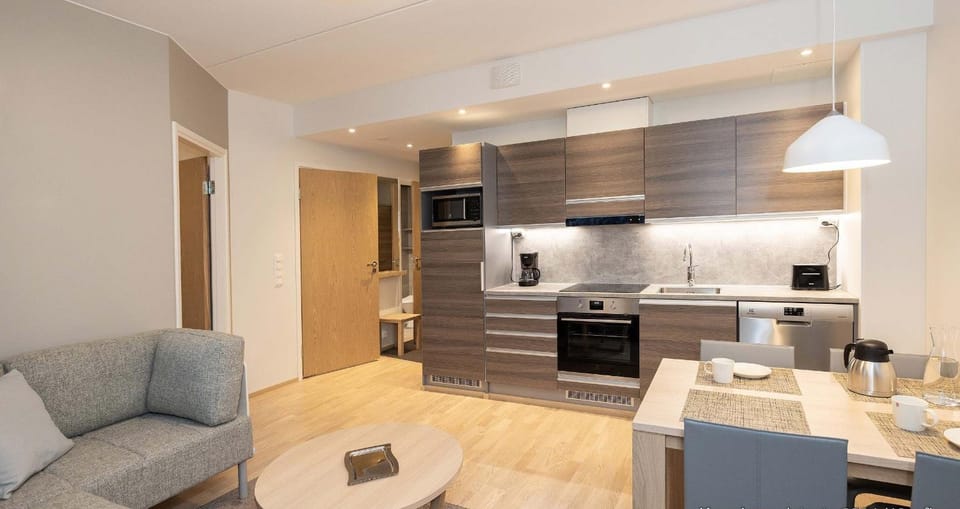 Ruka City Chalets, ski-in ski-out, 2 ski pass Apartment in Lapland