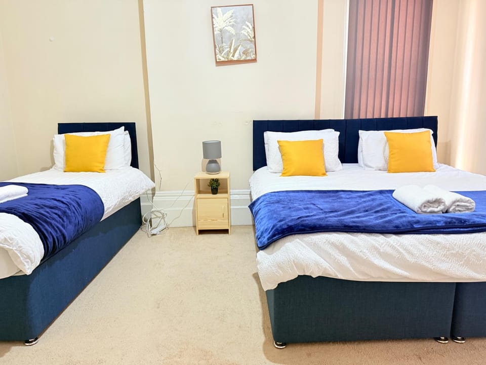 1 Bed Flat - Sleeps 5 - Parking - Wifi Apartment in Leicester