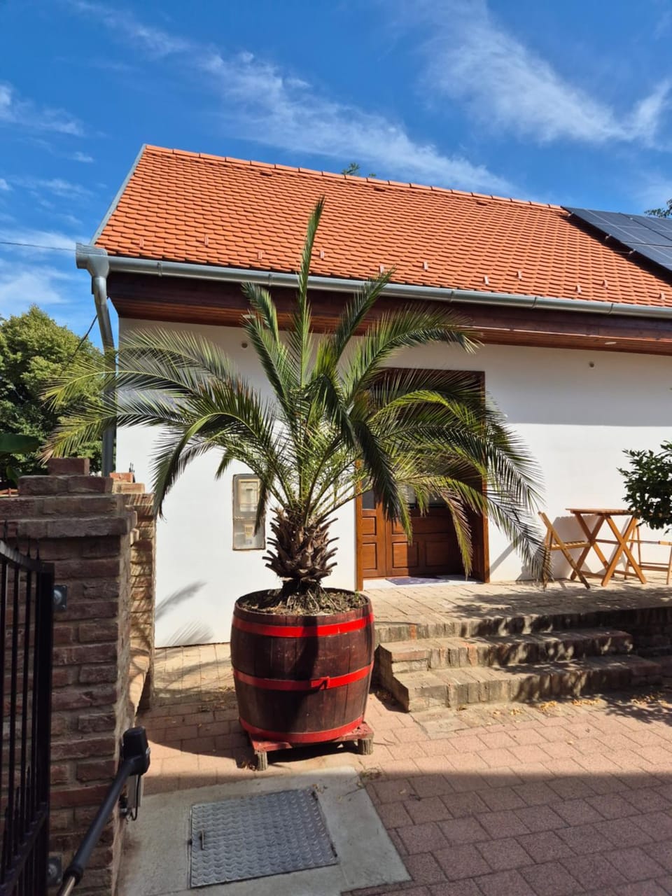 Property building, Garden view