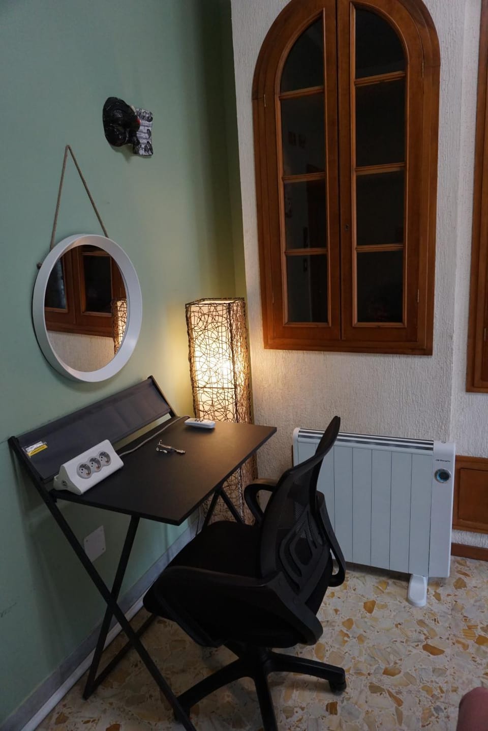 Seating area, heating