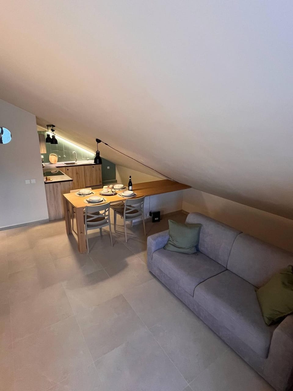 Living room, Dining area