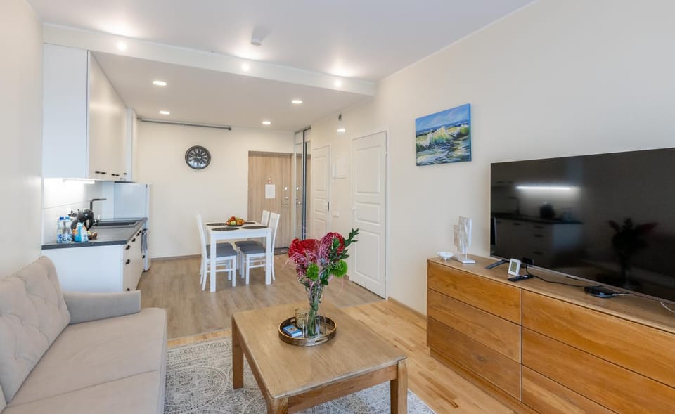 Vincent Sunlight Stay - Near Clinic, Arena and Stadium Apartment in Lithuania