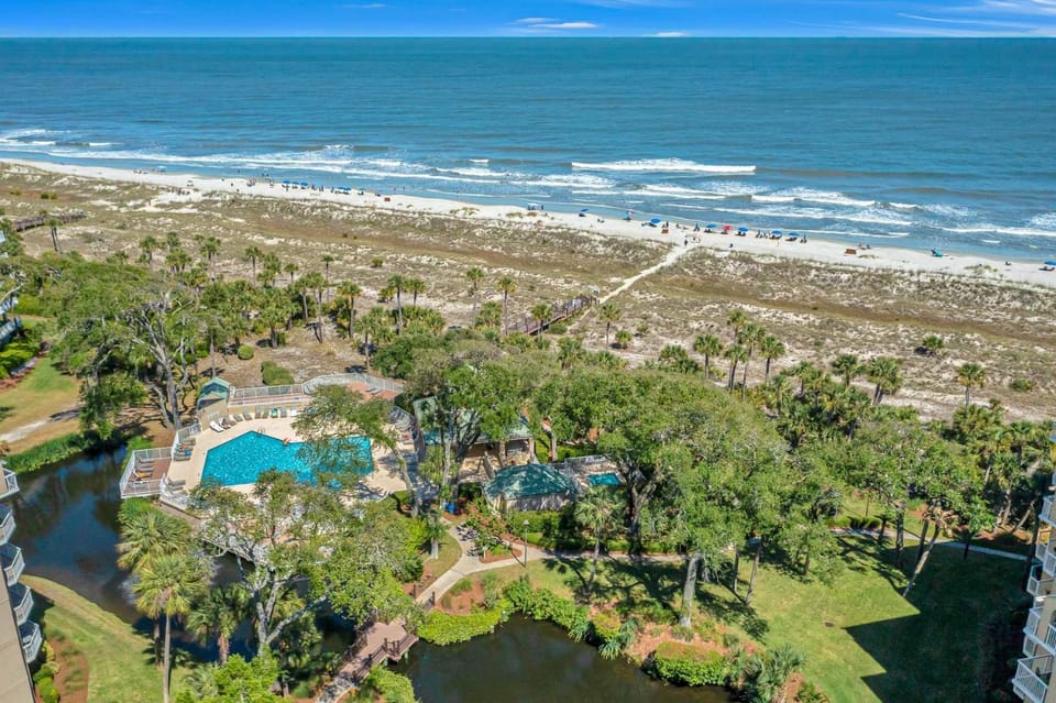 Oceanfront Villa Direct Beach Access Villa in Hilton Head Island