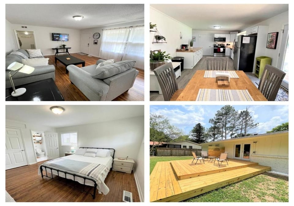 Property building, Bed, Kitchen or kitchenette, Photo of the whole room, Dining area, Bedroom