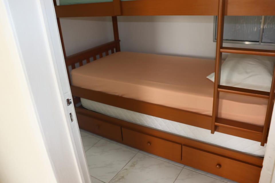 Bed, Photo of the whole room, Bedroom, bunk bed, wardrobe