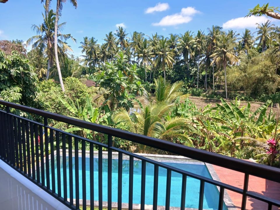 Property building, Natural landscape, View (from property/room), Garden view, Pool view, Swimming pool