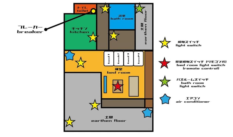 オワセベースowase base Apartment in Tokyo Prefecture
