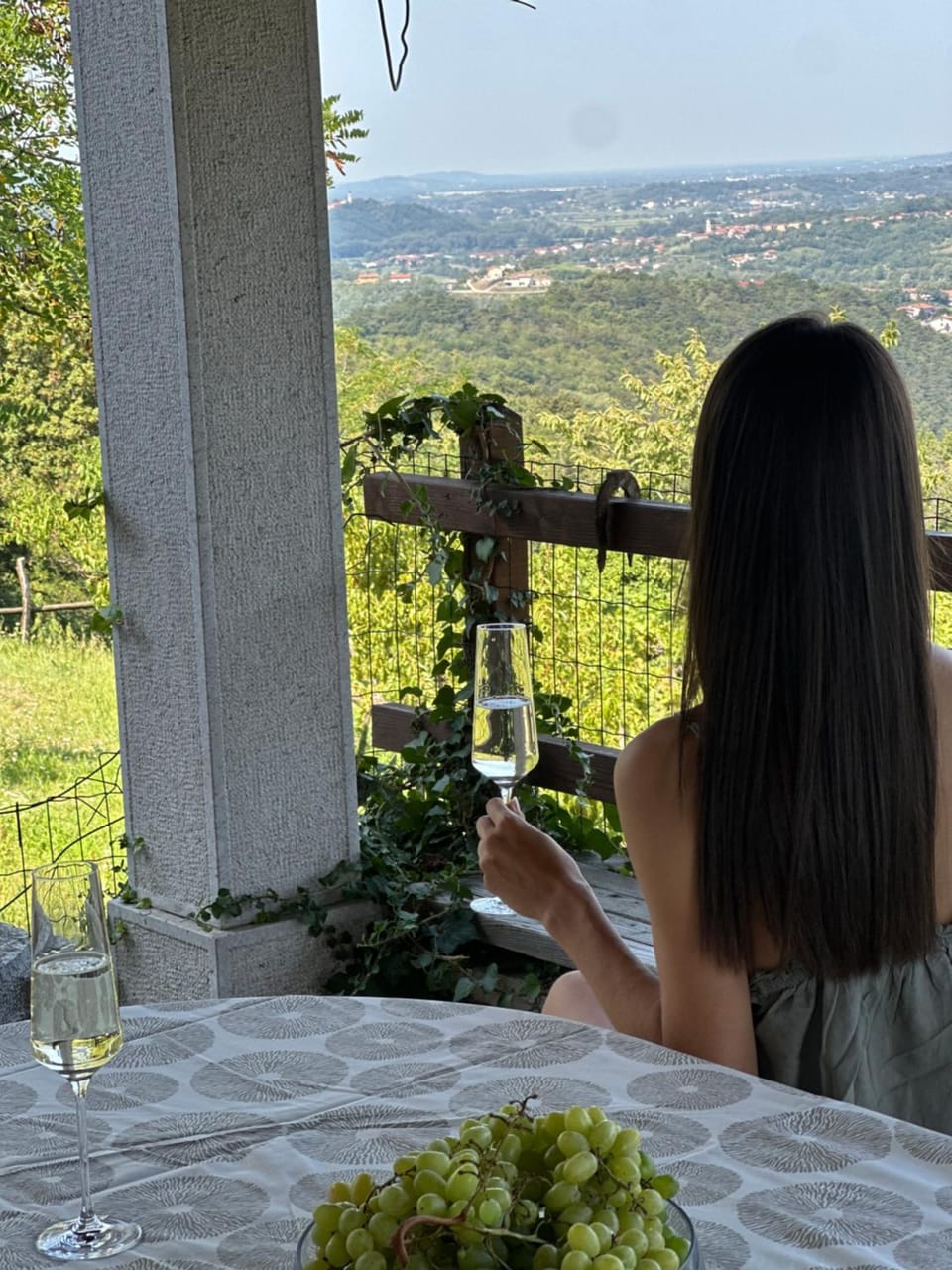 People, Natural landscape, View (from property/room), Balcony/Terrace, Food and drinks