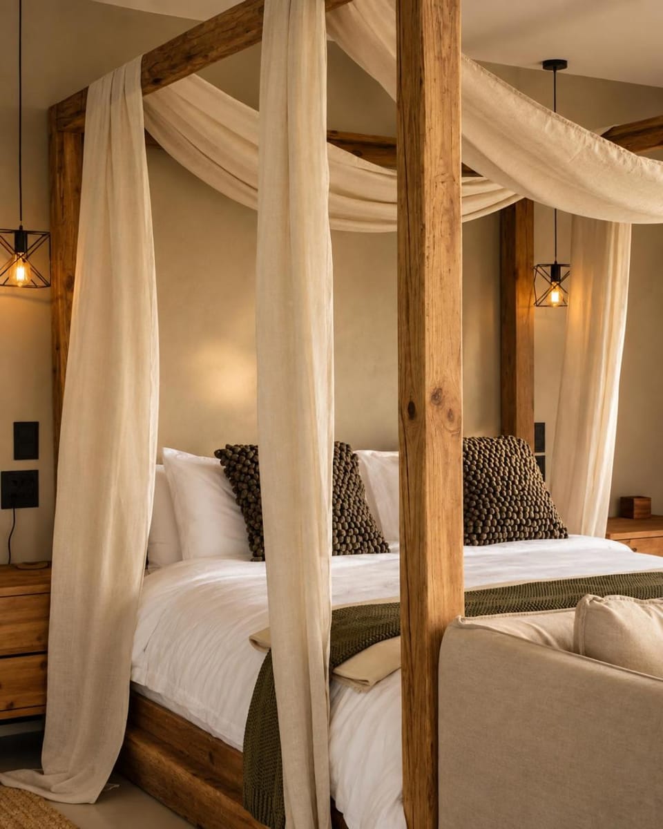 Bed, Bedroom