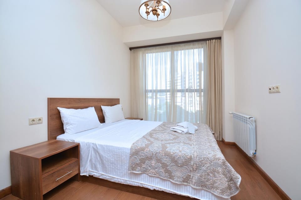 Bed, Photo of the whole room, Bedroom, internet, towels