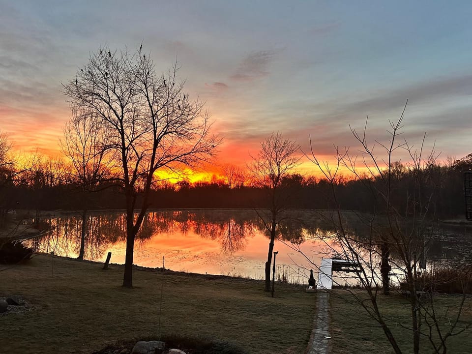 Lake view, Sunrise