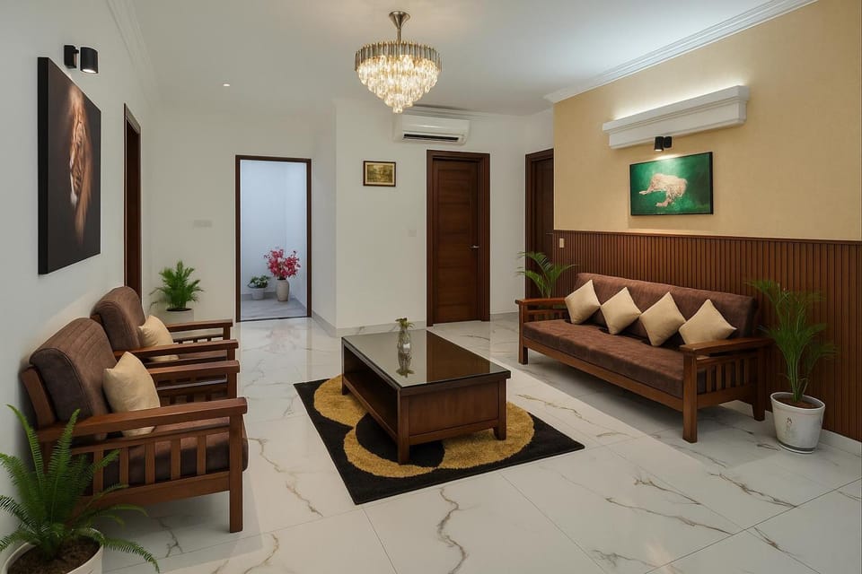 Living room, Seating area, air conditioner