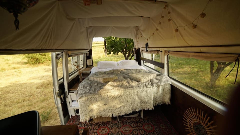 Ratlook bus Banya Luxury tent in Armenia