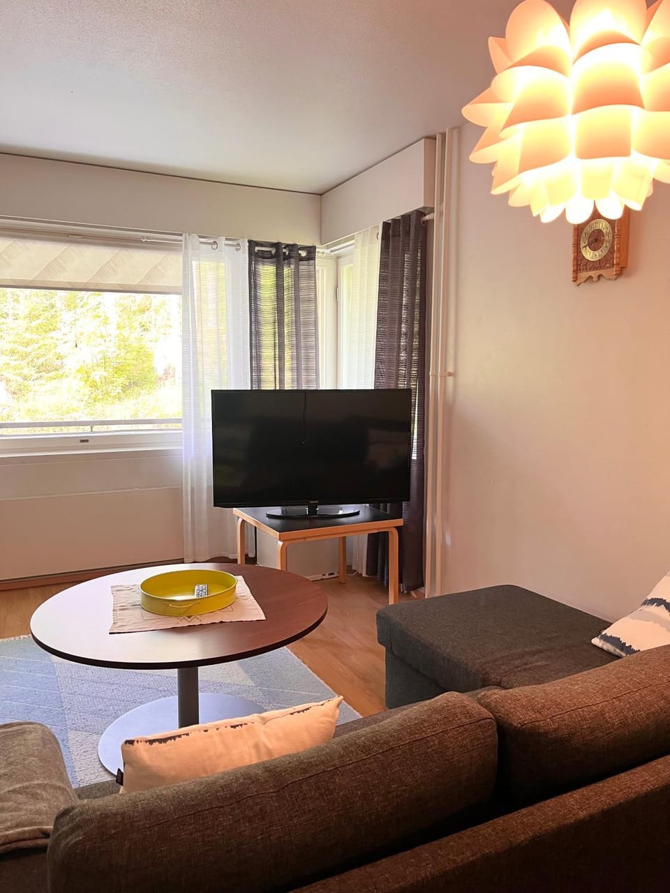 Premium stay for three with balcony in Uimaharju Apartment in Finland