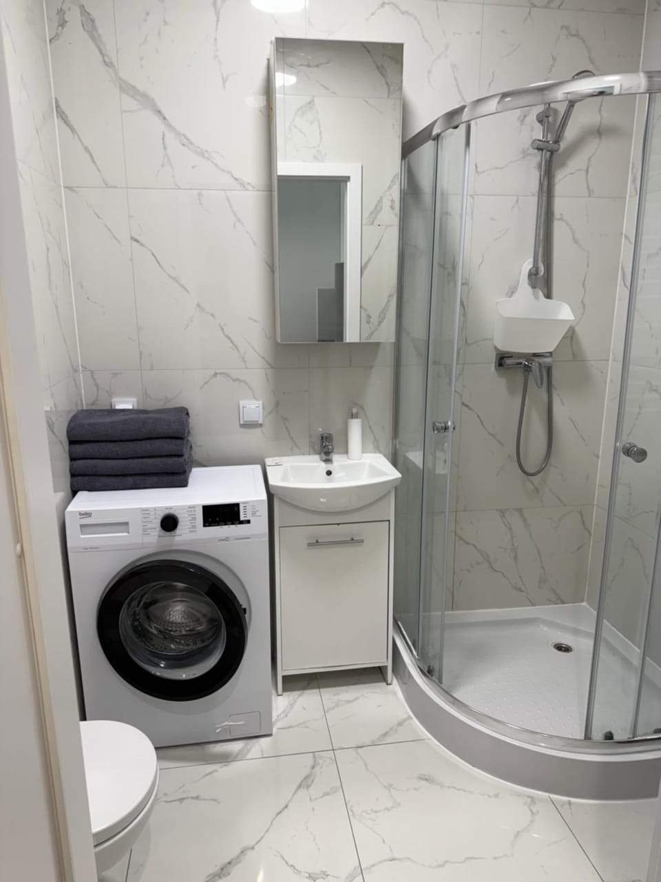Shower, Bathroom, washing machine
