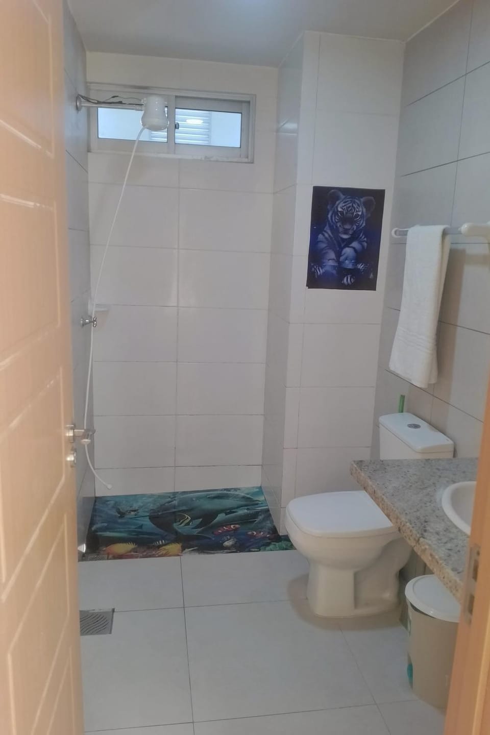 Shower, Bathroom, towels