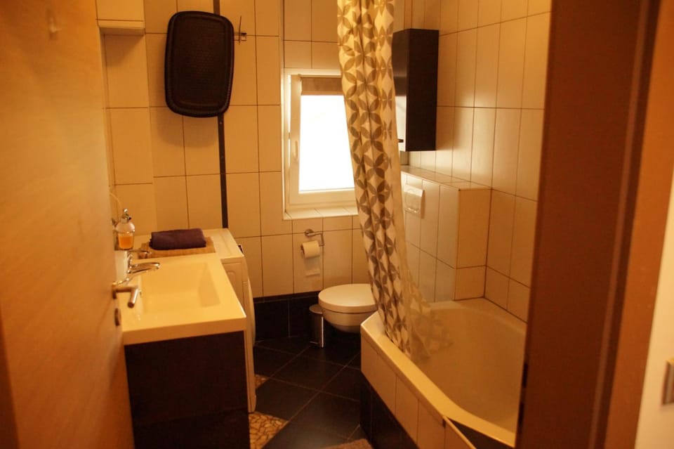 Shower, Toilet, towels