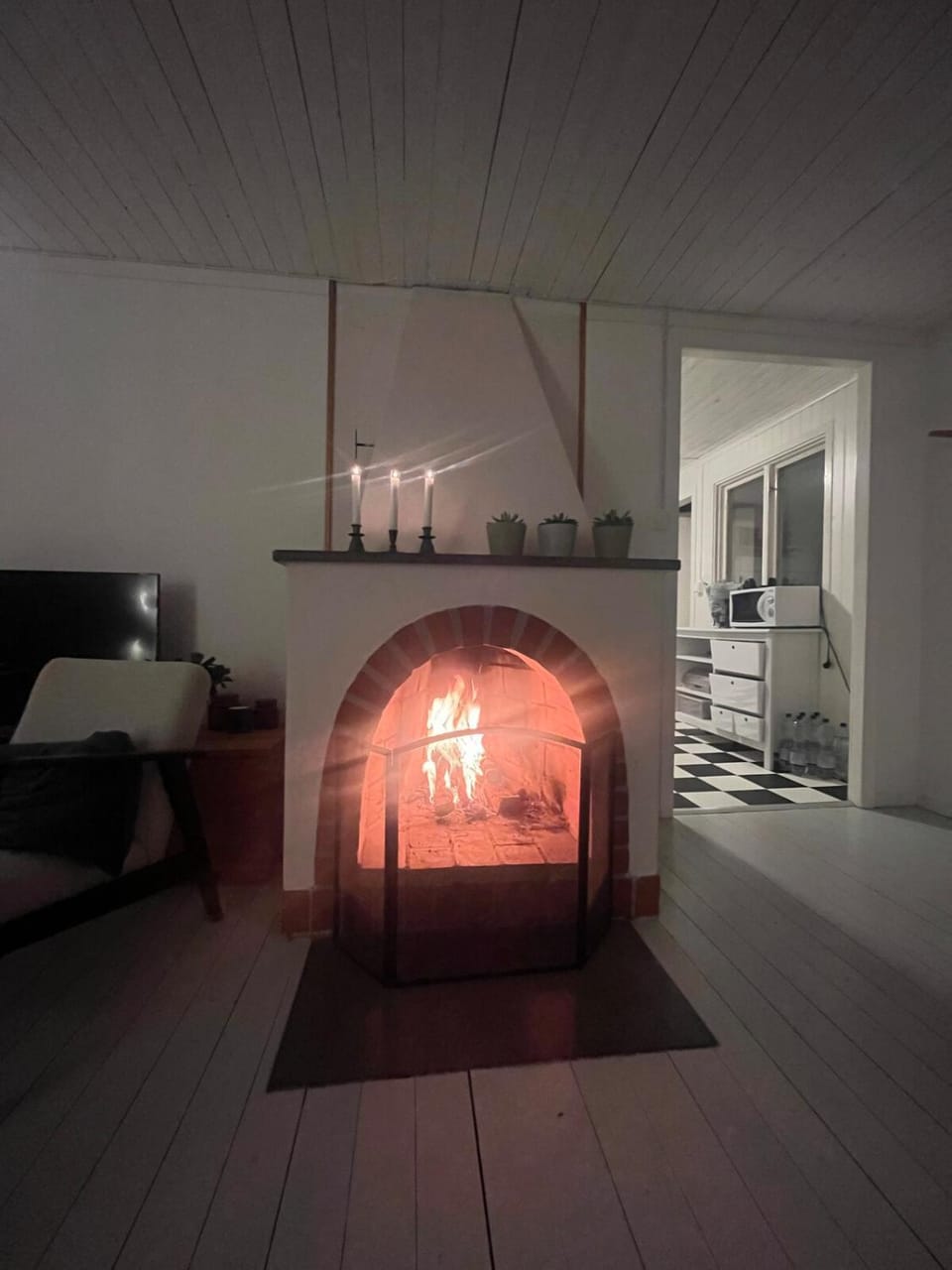 fireplace