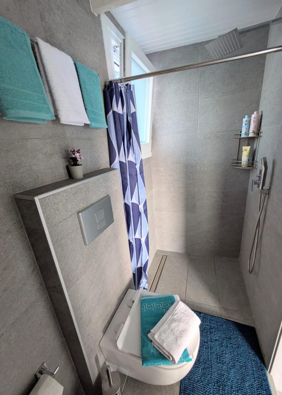 Bathroom, Photo of the whole room, towels