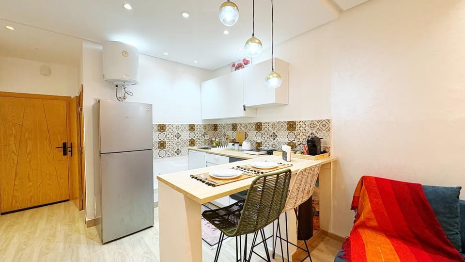 Cosy studio Steps to Shore and Tramway Apartment in Rabat