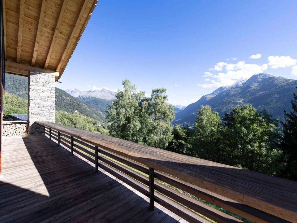 Chalet d'architecte calme à La Rosière avec garage - FR-1-690-36 Chalet in Montvalezan
