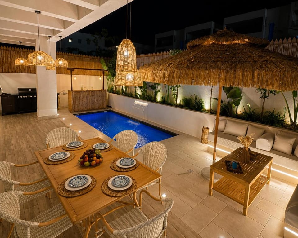 Turquoise chalet - Luxury 3BR Apartment with Private Pool Apartment in Haifa District