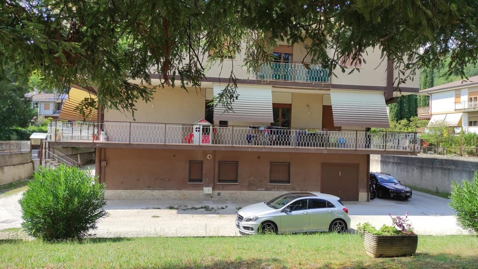 Property building, Garden view