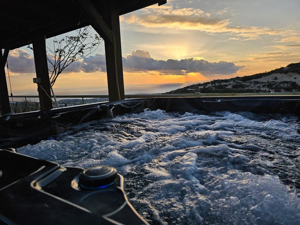 Hot Tub, Sea view, Sunset