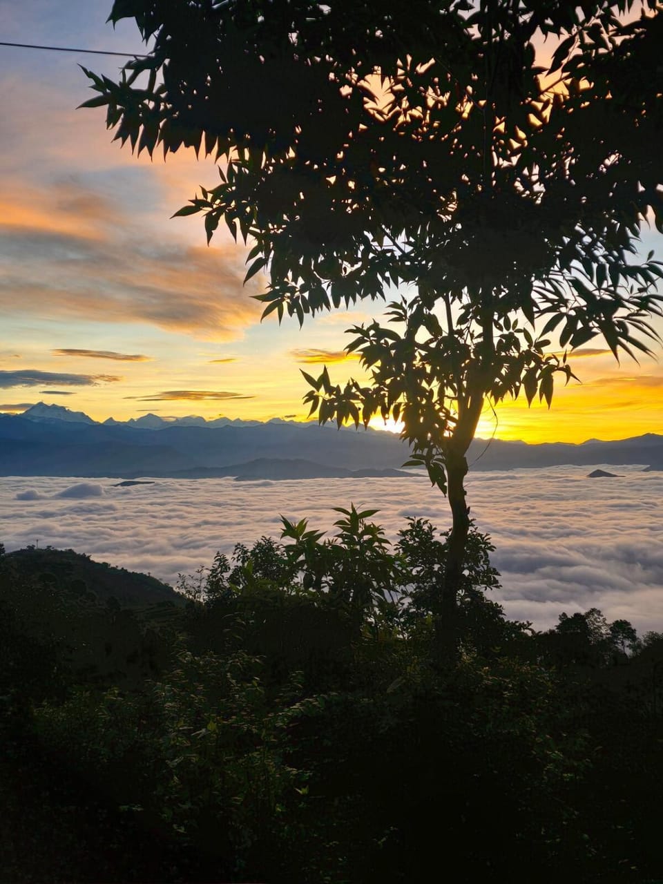 Mountain view, Sunrise