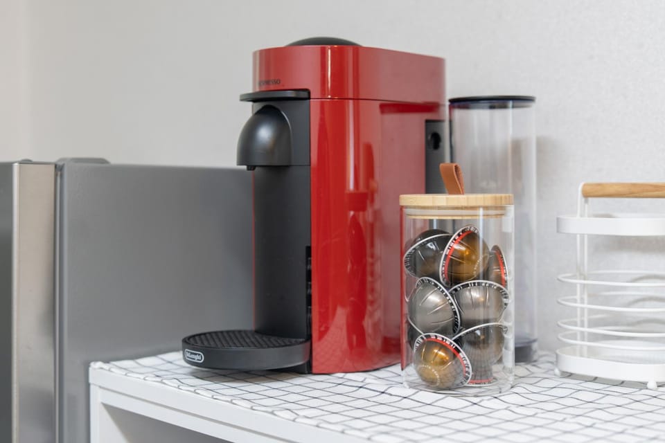 Coffee/tea facilities, Kitchen or kitchenette, toaster