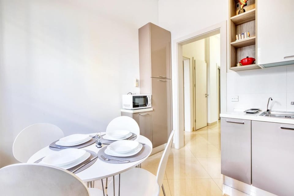 Kitchen or kitchenette, oven, stove, toaster