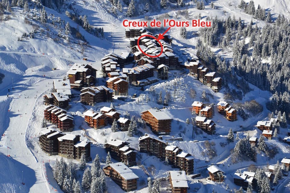 Résidence Creux De L Ours D - JOLI STUDIO DIVISIBLE, BELLE VUE SUR LES PISTES, SKIS AUX PIEDS, PROCHE DES COMMERCES MAE-9704 Apartment in Les Allues