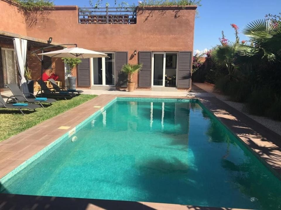 Patio, Garden view, Swimming pool