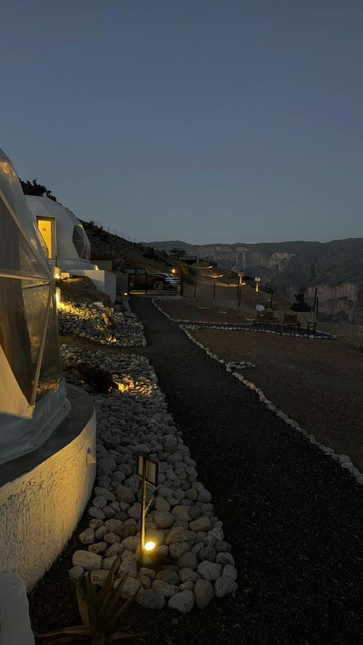Grand canyon domes Jabal shams Luxury tent in Oman