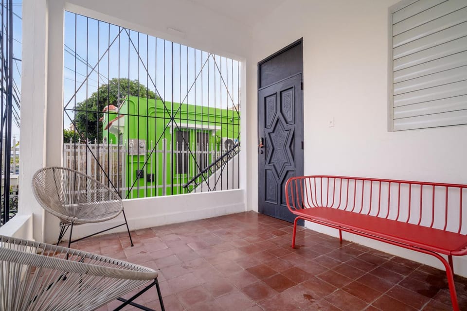 Patio, Day, View (from property/room), Balcony/Terrace, Living room, Seating area