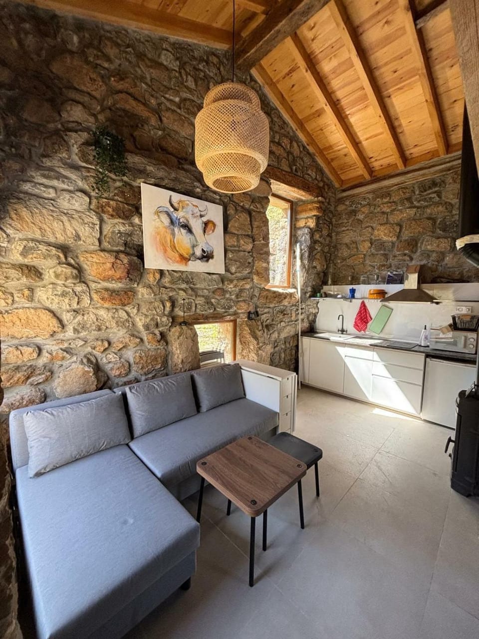 Kitchen or kitchenette, Seating area