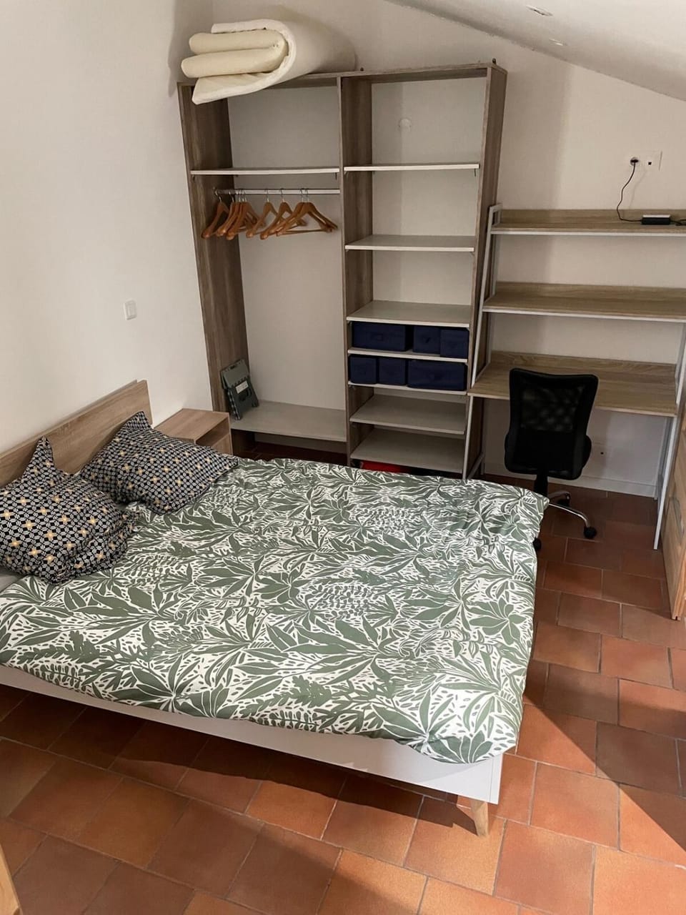 Bed, Bedroom, wardrobe