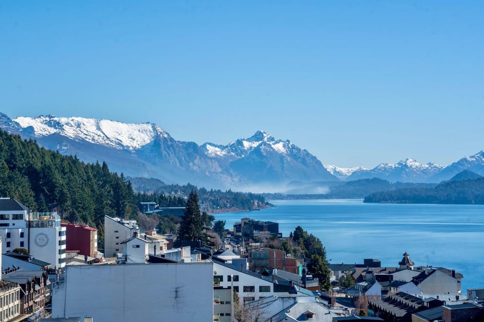Nearby landmark, Day, Natural landscape, City view, Lake view, Mountain view, River view, Sea view