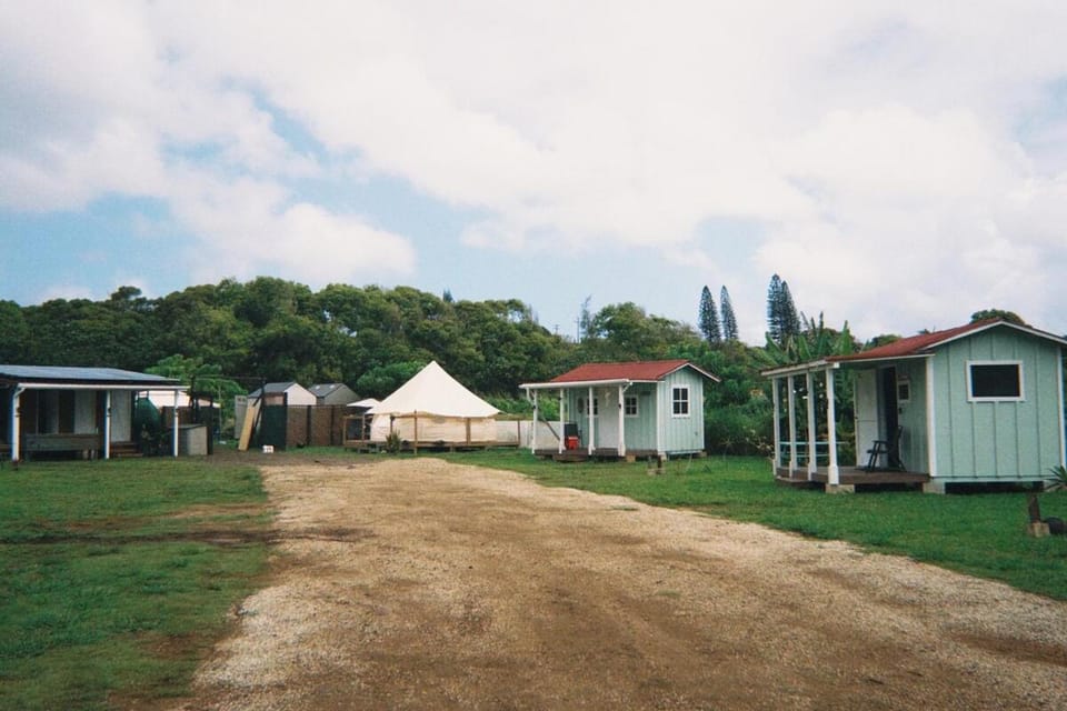 North-Shore Tiny Hales-Oahu, Hawaii Campground/ 
RV Resort in Laie