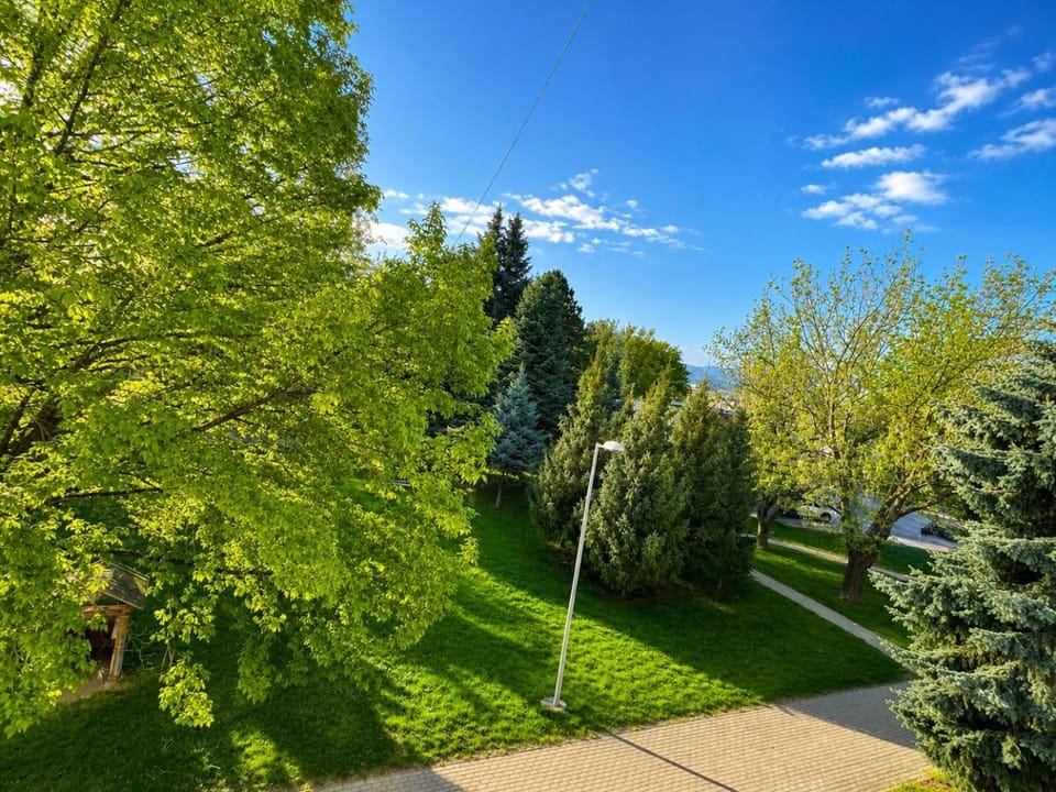 Garden view, Mountain view