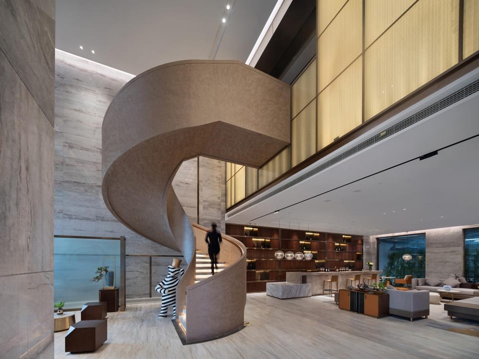 Lobby or reception, Decorative detail