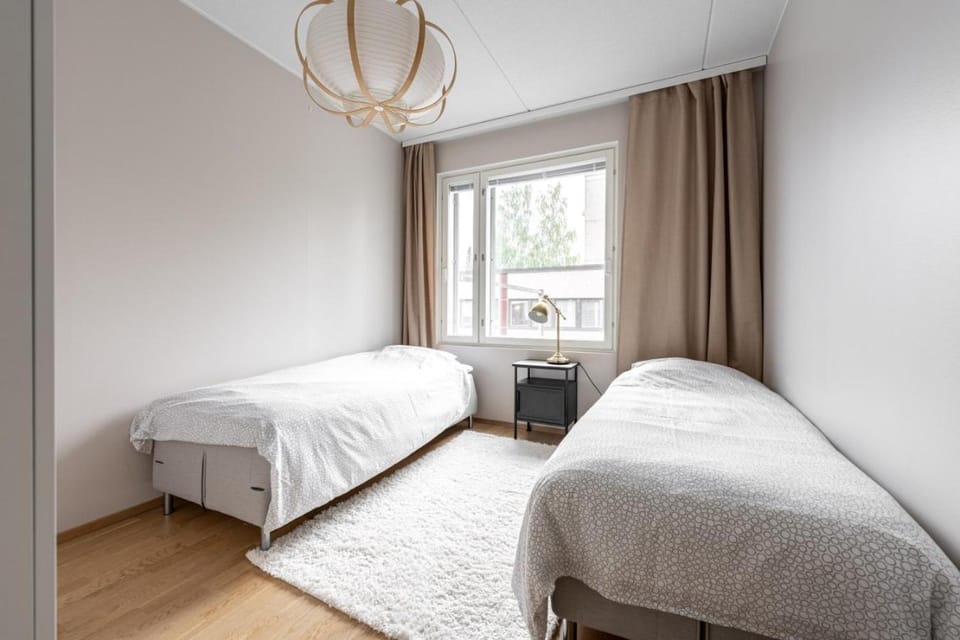 Stylish Nordic 2BR Apartment with Sauna - Steps from the Kuopio Cathedral Apartment in Finland