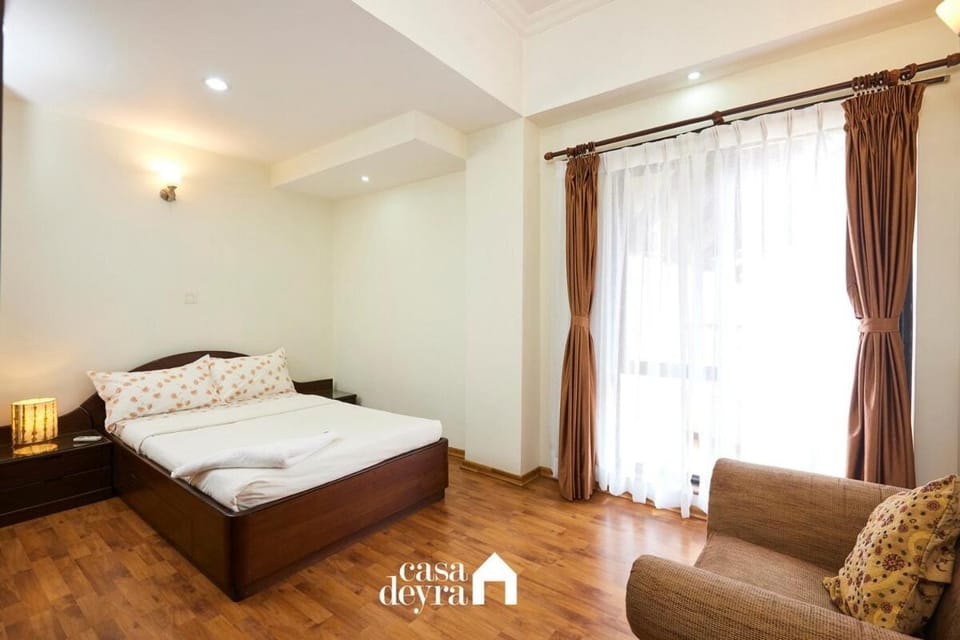 Photo of the whole room, Bedroom