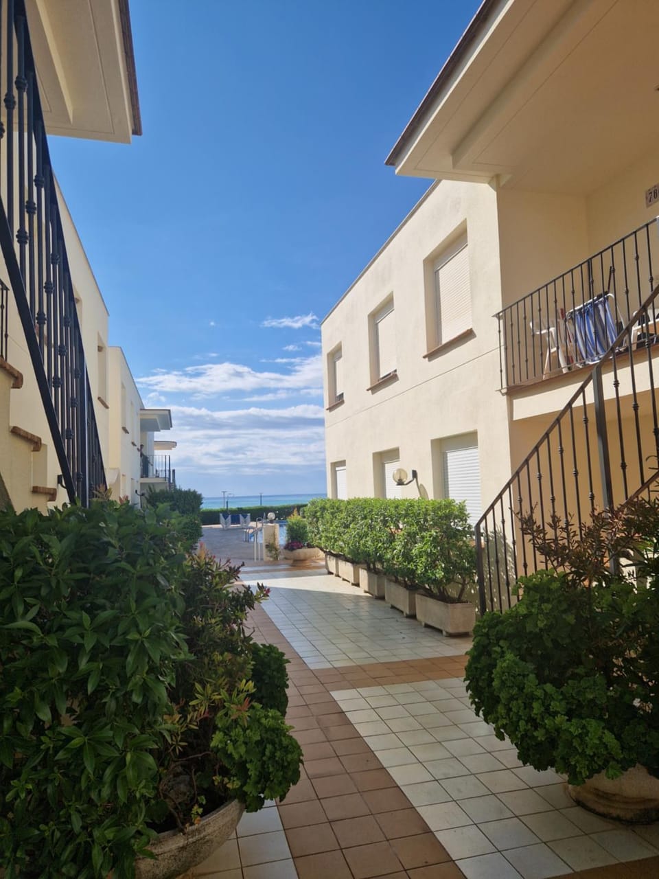 Property building, Day, View (from property/room), Balcony/Terrace, Sea view