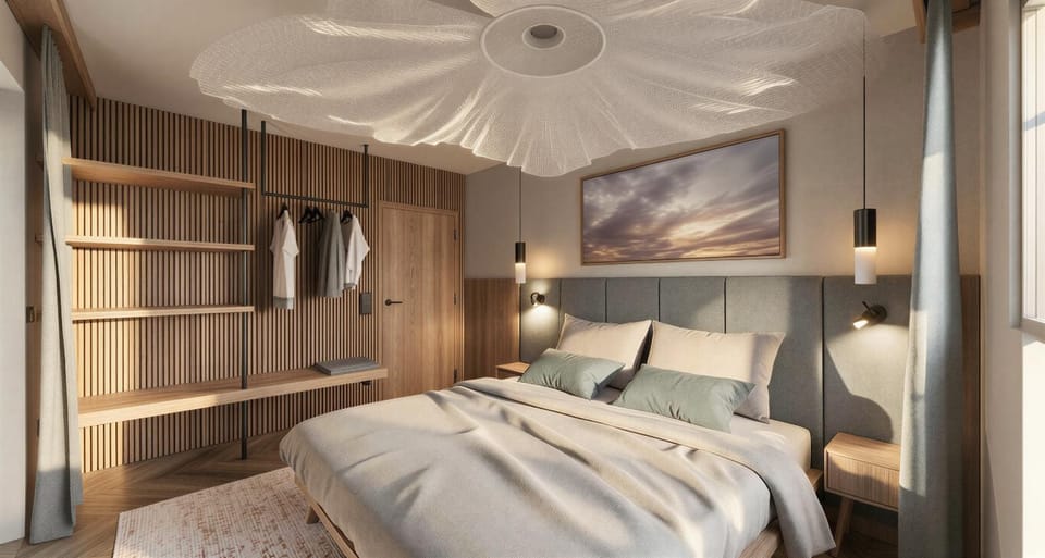 Bed, Bedroom