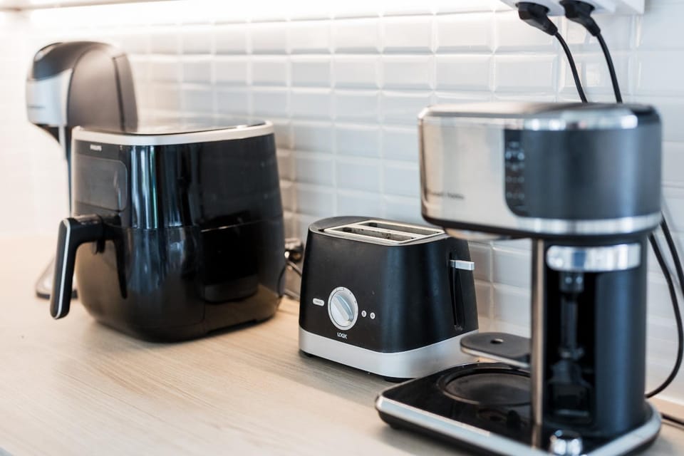 Coffee/tea facilities, Kitchen or kitchenette, toaster