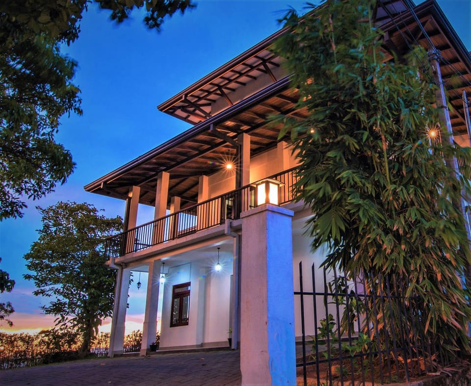 Property building, Sunset