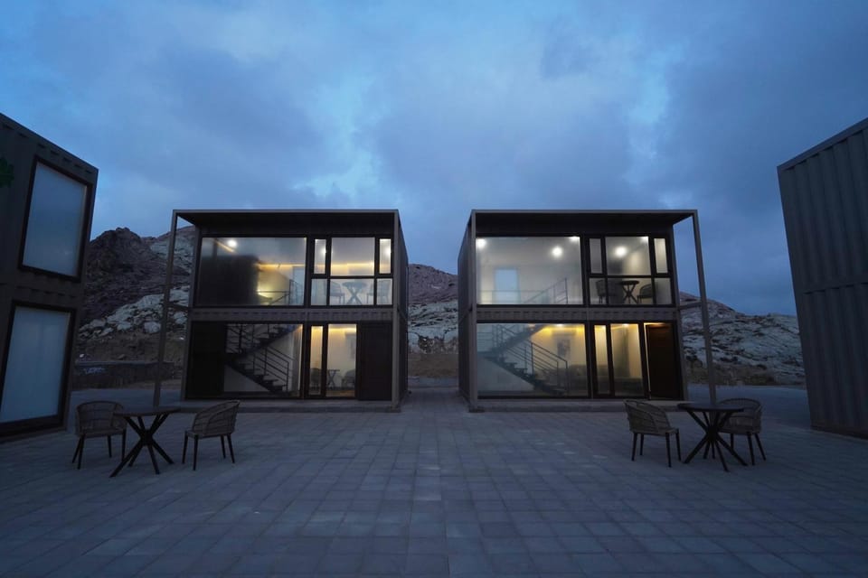 Property building, Day, Night