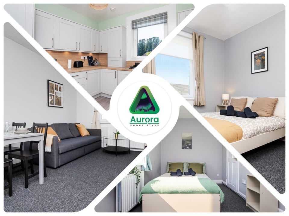 Ideal Work Stays 3BR Free Parking Sleeps 6 Apartment hotel in Scotland