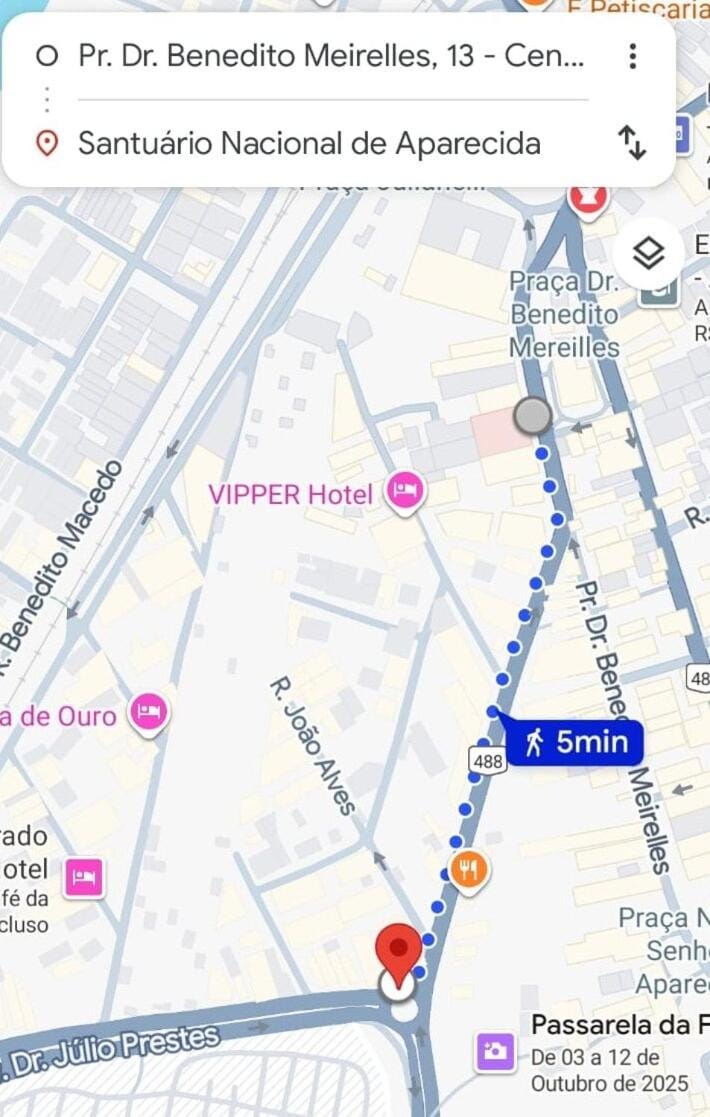 Apartamento confortável a 5min da Basílica Apartment in State of São Paulo